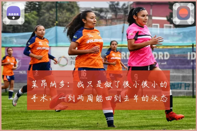 莱昂纳多：我只是做了很小很小的手术，一到两周能回到去年的状态